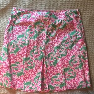 L.L. Bean front pleat skirt NWOT